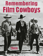 Movie cowboys in the 1930's and 1940's were big stars, especially to a kid with a nickel for a ticket and a nickel for popcorn.